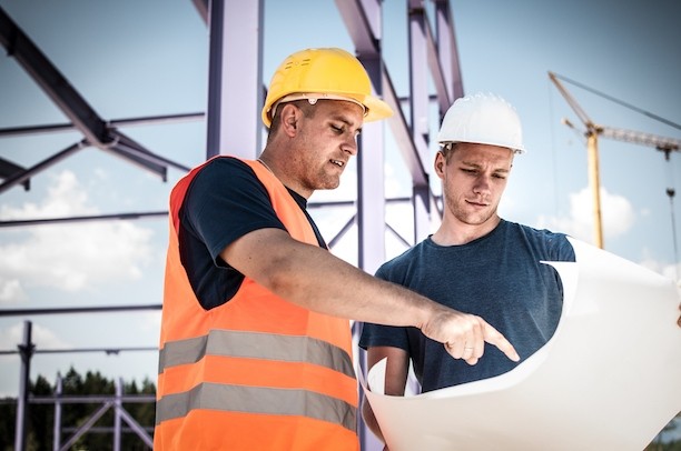 Construction managers oversee the entire building project from start to finish