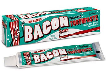 Bacon toothpaste